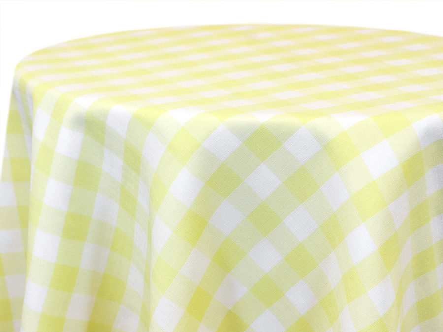 Rental store for Maize Picnic Check Linens in Tampa FL