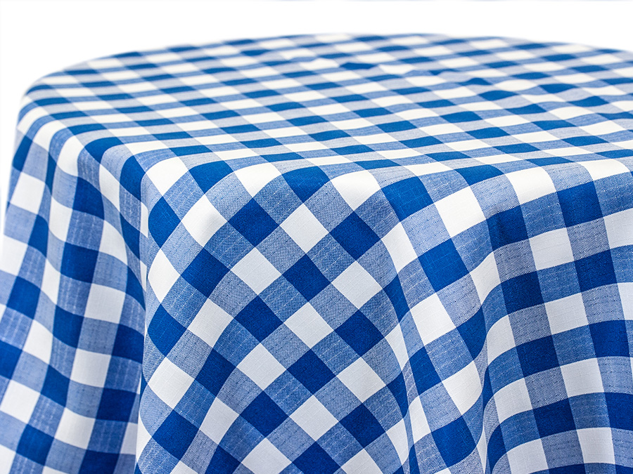 Rental store for Royal Picnic Check Linens in Tampa FL