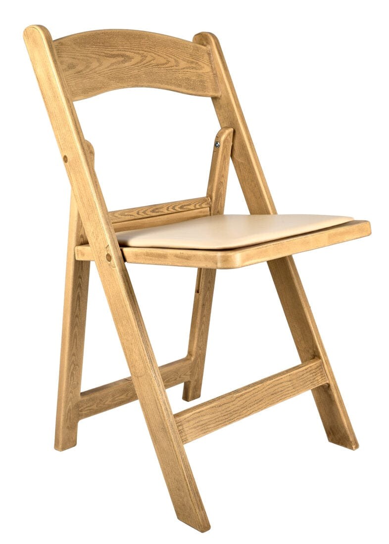 Rental store for Natural Resin Padded Folding Chair in Tampa FL