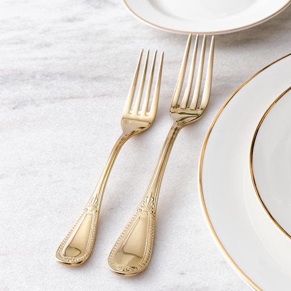 Rental store for Gold Savoy Flatware Collection in Tampa FL